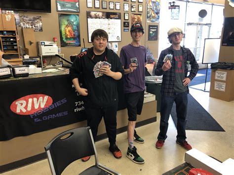 Riw hobbies - RIW Hobbies has a long, storied tradition of supporting local players as they strive for excellence in gaming. You may not know many of your favorite Magic: the …